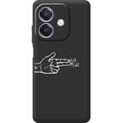 Чорний чохол BoxFace Oppo A3 Pew Pew