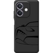 Чорний чохол BoxFace Oppo A3 Sportcar