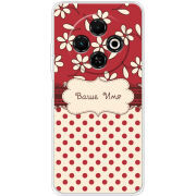 Чохол BoxFace Tecno Spark 30C Именной Polka Dots