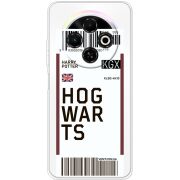 Прозорий чохол BoxFace Tecno Spark 30C Ticket Hogwarts