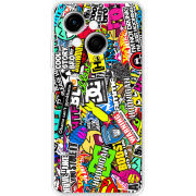 Чохол BoxFace Tecno Go 1 Multicolored Inscriptions