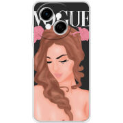 Чохол BoxFace Tecno Go 1 Fashion Girl