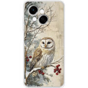 Чохол BoxFace Tecno Go 1 Christmas Owl