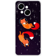 Чохол BoxFace Tecno Go 1 Fox-Astronauts
