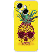 Чохол BoxFace Tecno Go 1 Pineapple Skull