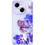 Чохол BoxFace Tecno Go 1 Orchids and Butterflies