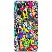 Чохол BoxFace OPPO A3x Multicolored Inscriptions