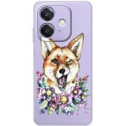 Прозорий чохол BoxFace OPPO A3x Winking Fox