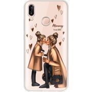 Прозрачный чехол Uprint Huawei P20 Lite Mommy Is My BFF