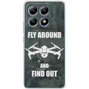 Чохол BoxFace Xiaomi 14T Pro Дрон Fly Around