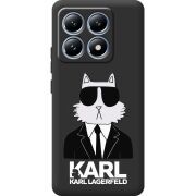 Чорний чохол BoxFace Xiaomi 14T Pro Cat in Black