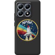 Чорний чохол BoxFace Xiaomi 14T Pro NASA