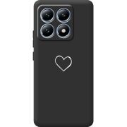 Чорний чохол BoxFace Xiaomi 14T Pro My Heart