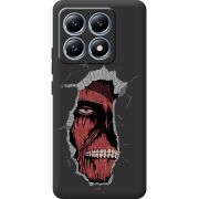 Чорний чохол BoxFace Xiaomi 14T Pro Нападение на Титана