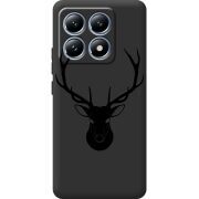 Чорний чохол BoxFace Xiaomi 14T Pro Deer