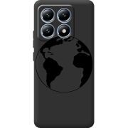 Чорний чохол BoxFace Xiaomi 14T Pro Earth