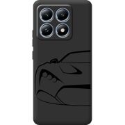 Чорний чохол BoxFace Xiaomi 14T Pro Sportcar