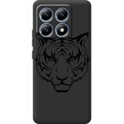 Чорний чохол BoxFace Xiaomi 14T Pro Tiger