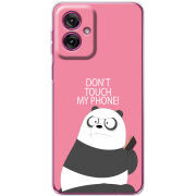 Чохол BoxFace Motorola G55 Dont Touch My Phone Panda
