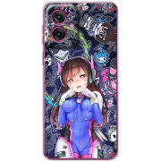 Чохол BoxFace Motorola G55 Overwatch D.VA