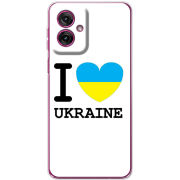 Чохол BoxFace Motorola G55 I love Ukraine