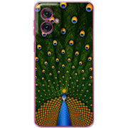 Чохол BoxFace Motorola G55 Peacocks Tail