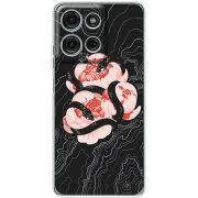 Чохол BoxFace Motorola G75 Snake Rose