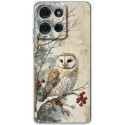 Чохол BoxFace Motorola G75 Christmas Owl