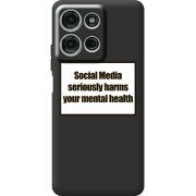 Чорний чохол BoxFace Motorola G75 