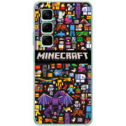 Чохол BoxFace Infinix Hot 50 Pro Minecraft Mobbery
