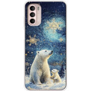 Чохол BoxFace Motorola Moto G52 Північні ведмеді