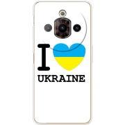 Чохол BoxFace Nubia Focus Pro 5G I love Ukraine