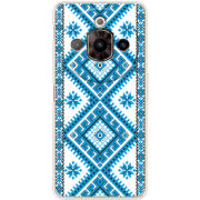 Чохол BoxFace Nubia Focus Pro 5G Блакитний Орнамент