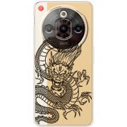 Прозорий чохол BoxFace Nubia Focus Pro 5G Chinese Dragon