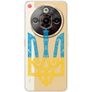 Прозорий чохол BoxFace Nubia Focus Pro 5G Gold Trident