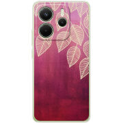 Чохол BoxFace Xiaomi Redmi Note 14 4G EU version Gold Leaves