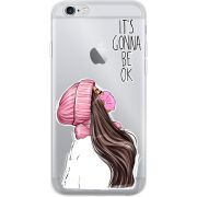 Прозрачный чехол Uprint Apple iPhone 6 / 6S It's Gonna Be OK