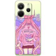 Прозорий чохол BoxFace Xiaomi Redmi Note 14 4G Wiked Lady