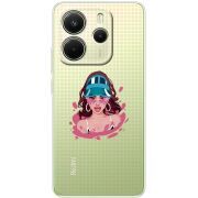 Прозорий чохол BoxFace Xiaomi Redmi Note 14 4G Selena Gomez