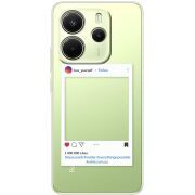 Прозорий чохол BoxFace Xiaomi Redmi Note 14 4G Insta
