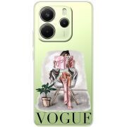 Прозорий чохол BoxFace Xiaomi Redmi Note 14 4G VOGUE