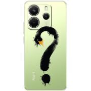 Прозорий чохол BoxFace Xiaomi Redmi Note 14 4G EU version Swan question