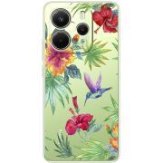 Прозорий чохол BoxFace Xiaomi Redmi Note 14 4G Tropical