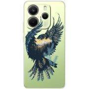 Прозорий чохол BoxFace Xiaomi Redmi Note 14 4G Eagle