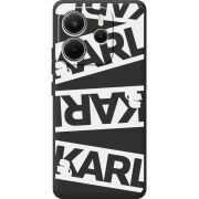 Чорний чохол BoxFace Xiaomi Redmi Note 14 4G EU version White Karl