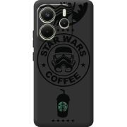 Чорний чохол BoxFace Xiaomi Redmi Note 14 4G EU version Dark Coffee