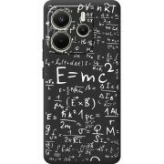 Чорний чохол BoxFace Xiaomi Redmi Note 14 4G EU version E=mc2