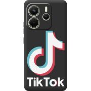 Чорний чохол BoxFace Xiaomi Redmi Note 14 4G EU version Tik Tok