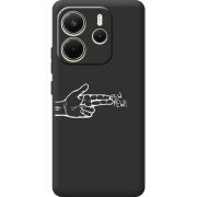Чорний чохол BoxFace Xiaomi Redmi Note 14 4G EU version Pew Pew