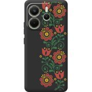 Чорний чохол BoxFace Xiaomi Redmi Note 14 4G EU version Ethno